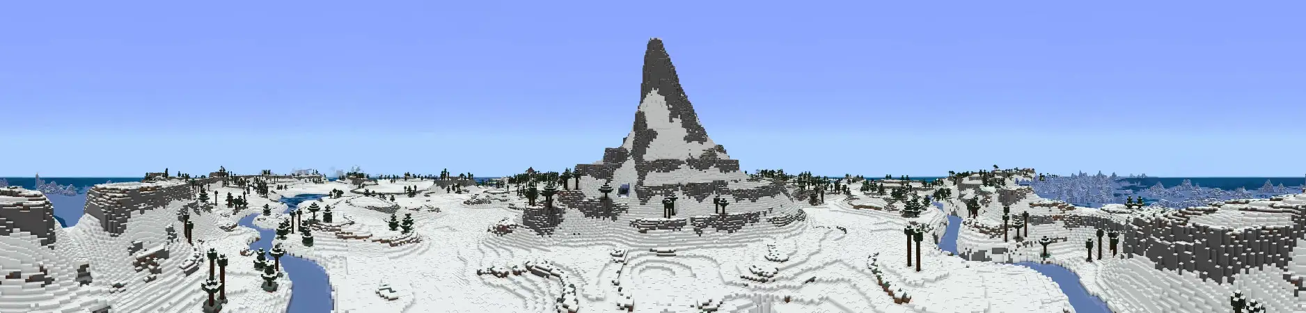 Minecraft: The Mountain panorama