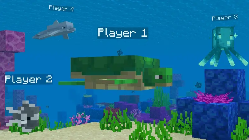 Скриншот Превращение в мобов №2