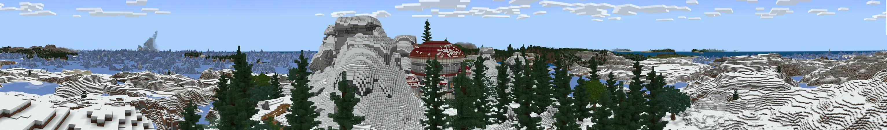 Зимние создаваемые базы panorama