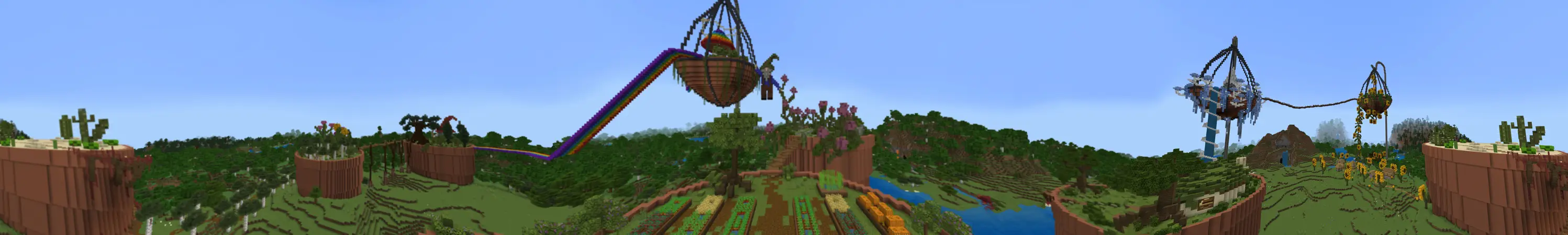 Волшебный сад panorama