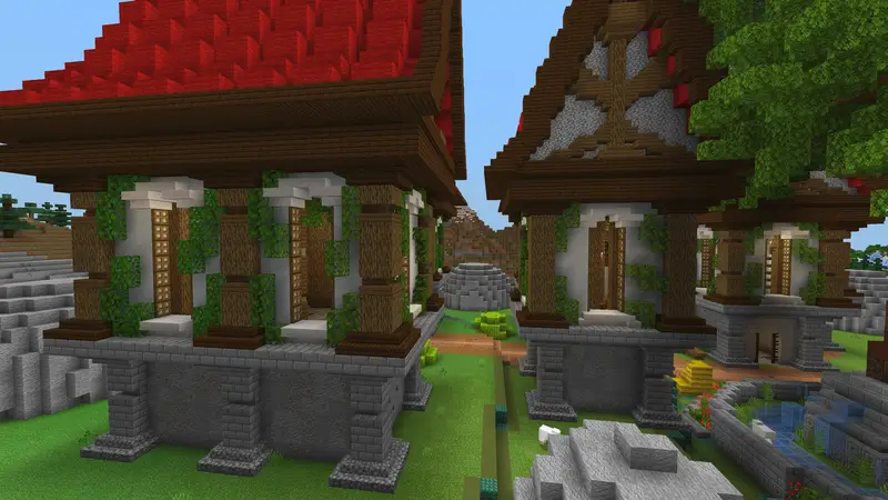 Скриншот Весенняя деревня №4