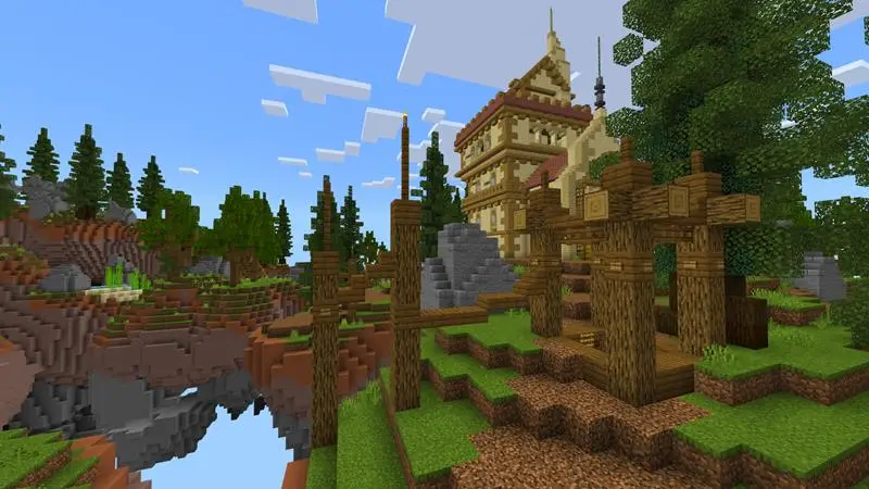 Скриншот Волшебные небеса в вечнозеленом стиле №4