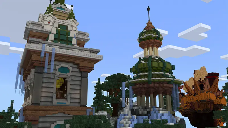 Скриншот Skyblock Санты №3