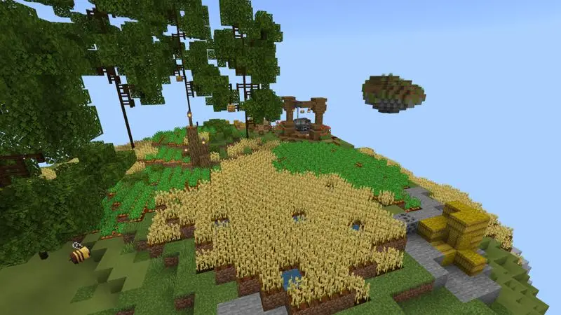 Скриншот Особняк для лени в Skyblock №5