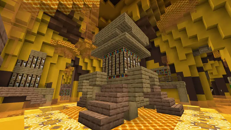 Скриншот Семейный улей Skyblock №4