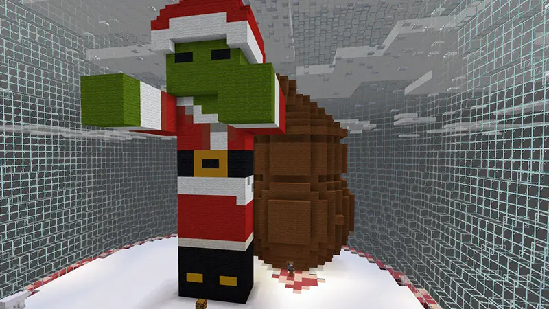 Скриншот Skyblock: зима №4