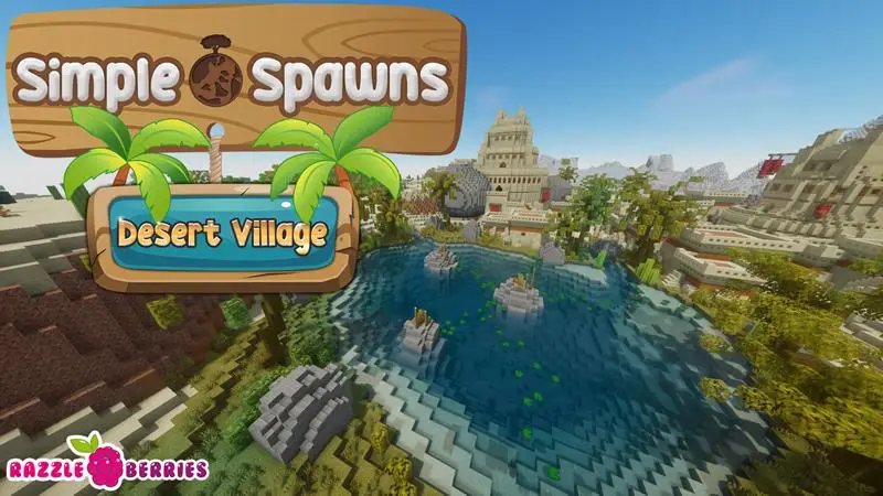 Простые стартовые области: деревня в пустыне