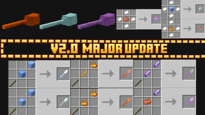 Крафты новых мётл