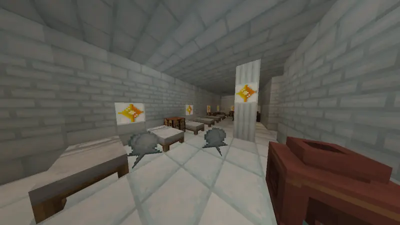 Спальня снежного Храма