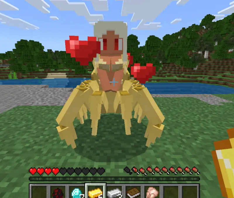 Улучшение арахны с помощью золота