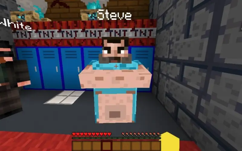 Большой Стив в школе балди