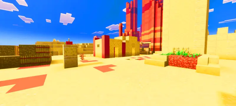 Новый вид пустынной деревни