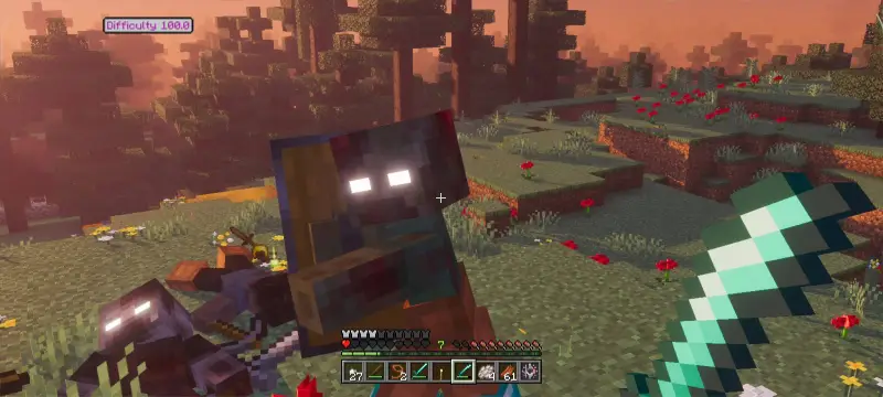 Зомби с щитом