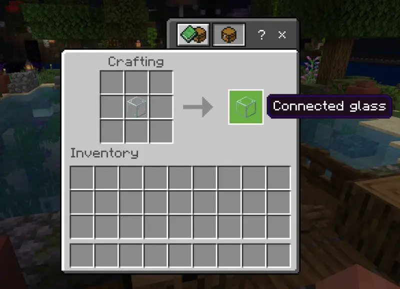 Крафт соединяющего стекла