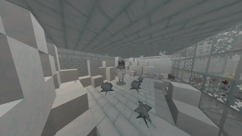 Снежный скелет