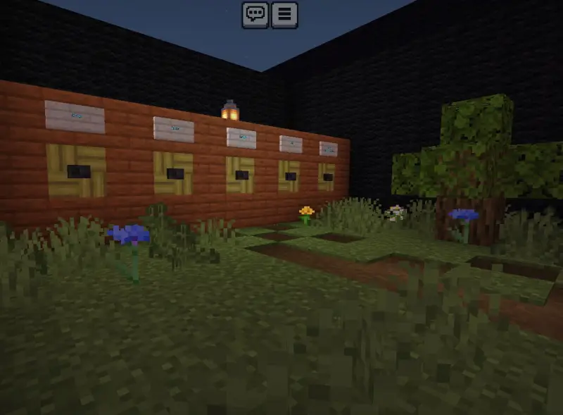 Кнопки в лесу