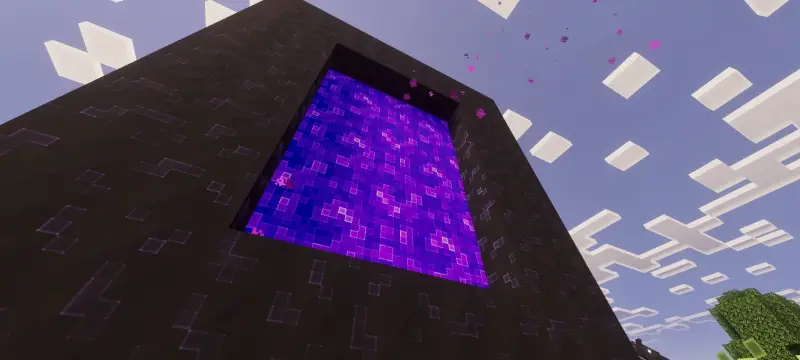 Новый вид активированного портала в Незер