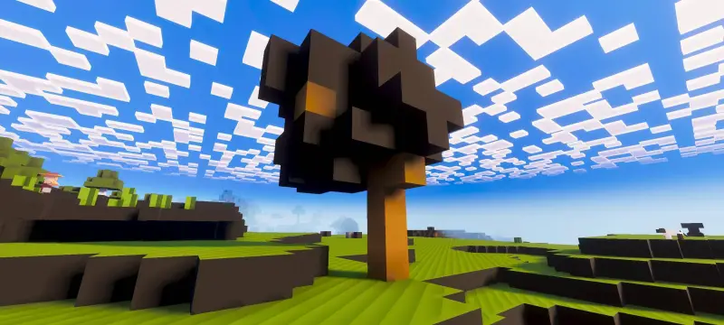 Новый вид дерева под разрешением 1x1