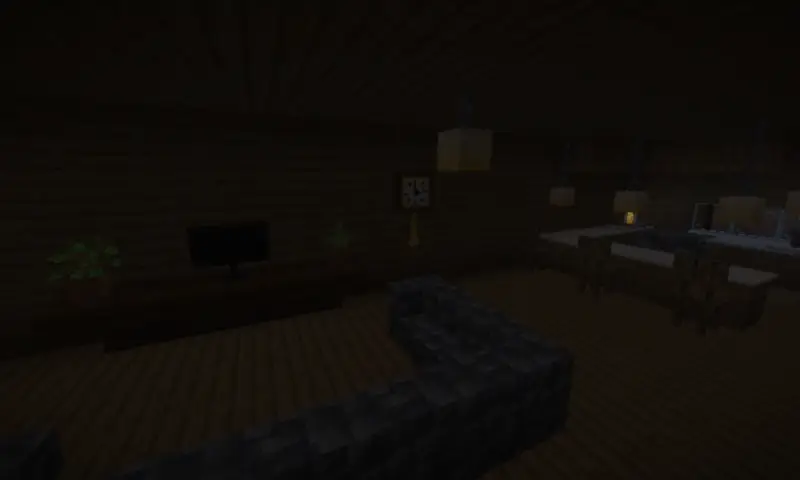 Стартовый дом внутри