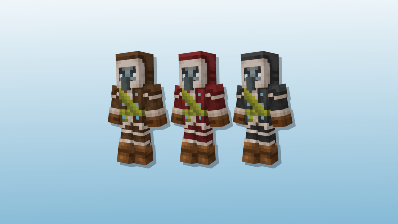 Снежный вид разбойника с топором