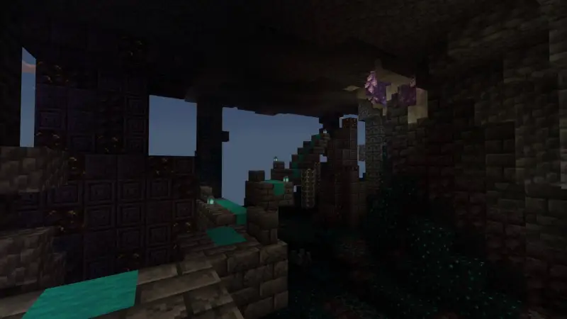 Мини-пещера с паркуром