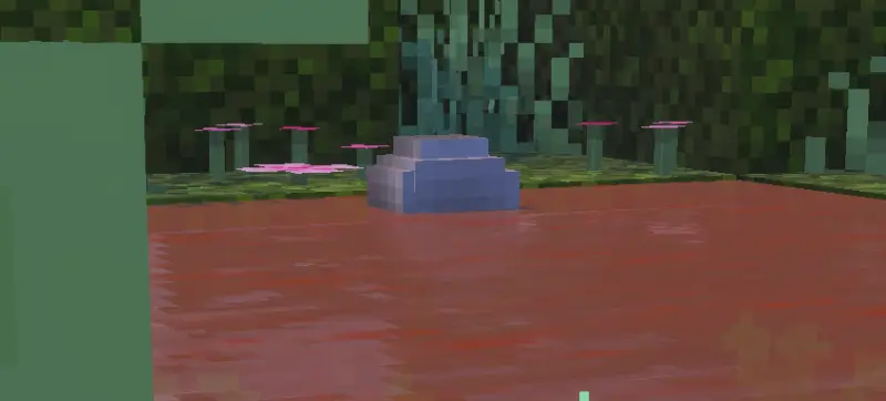 Красный цвет воды