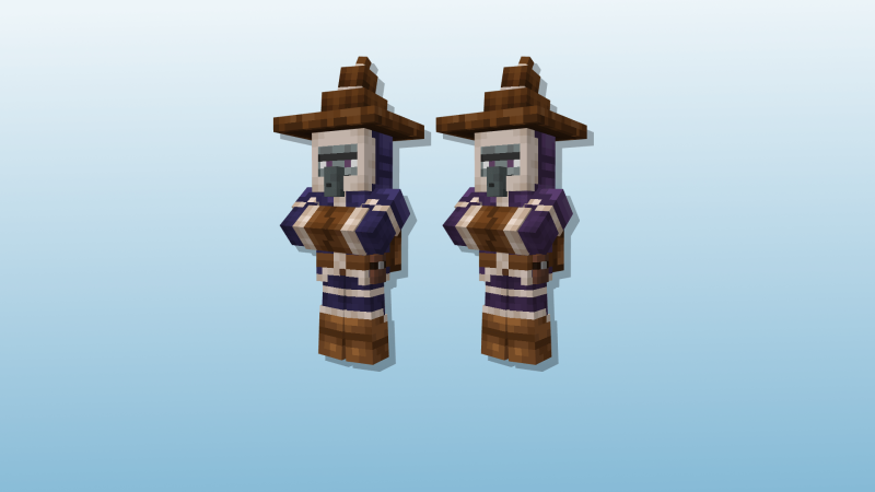 Снежный вид ведьмы-разбойника