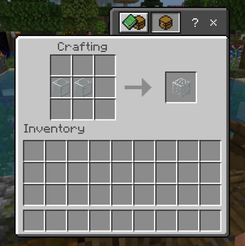 Крафт старого соединяющего стекла