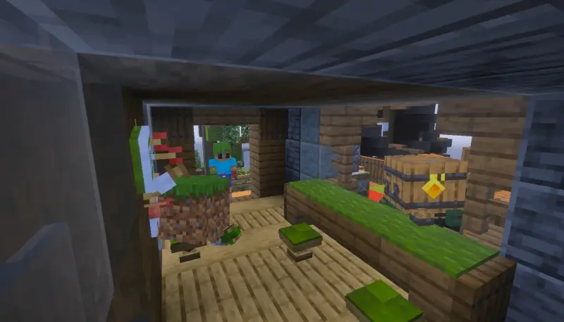 Живые блоки в доме