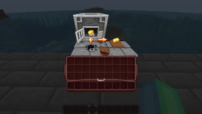 Новые текстуры меню плавильни