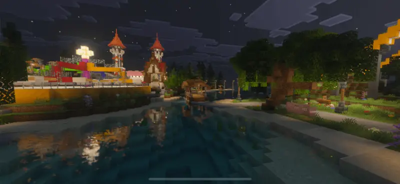 Карусель парка развлечения