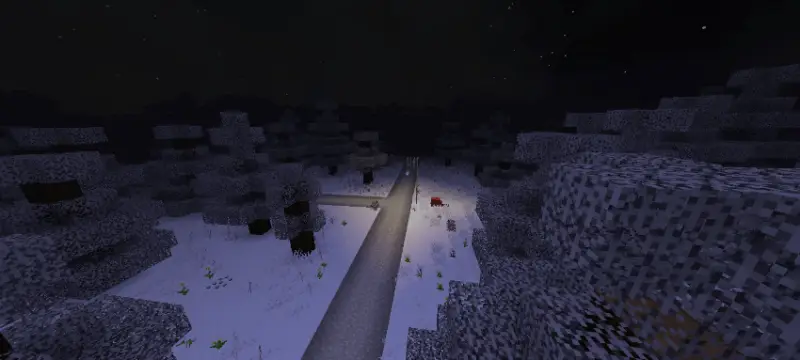 Заснеженный лес