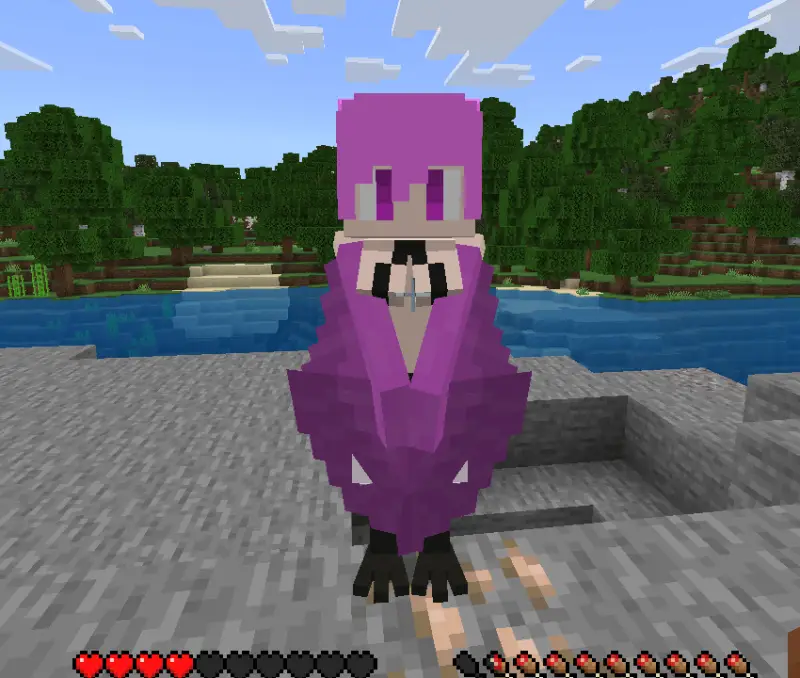 Гарпия в приседе