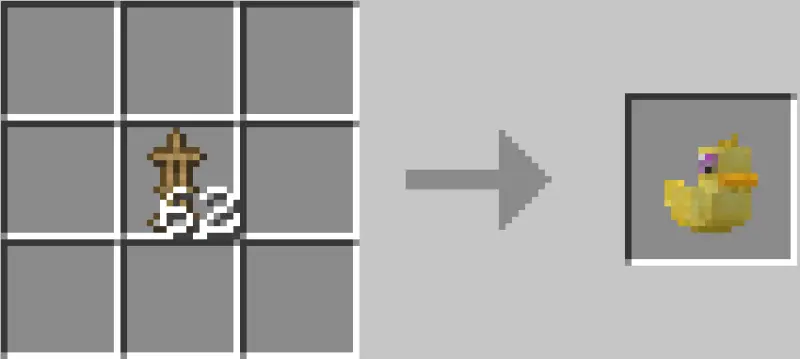 Крафт резиновой утки женского пола