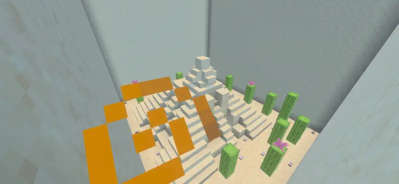 Поиск кнопки в храме