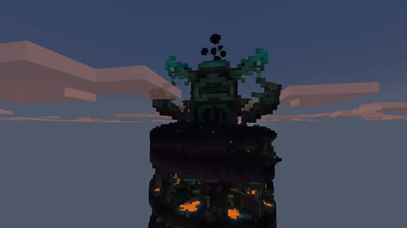 Паркур Вардена вечером