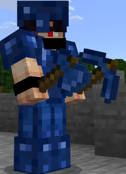 Лазуритный топор в левой руке