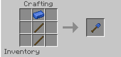 Крафт лазуритной лопаты