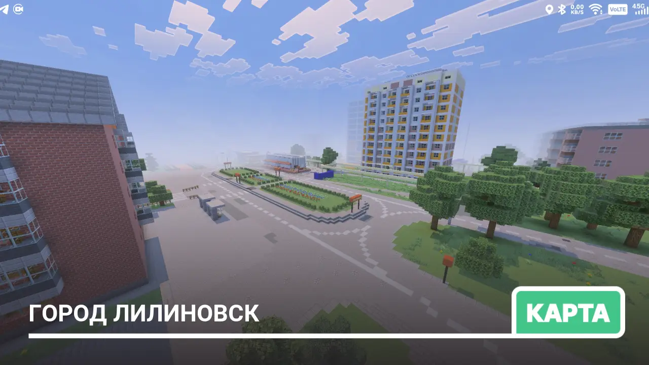 Карта: Город Лилиновск