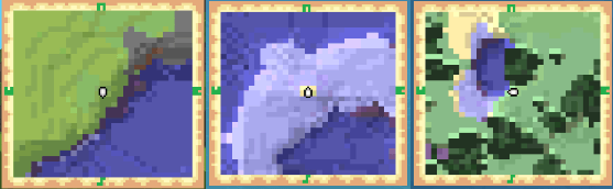 Несколько локаций на мини-карте