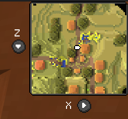 Небольшая карта локации в мире