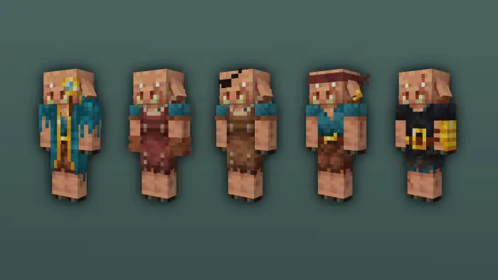 Другие пиглины из искажённого леса