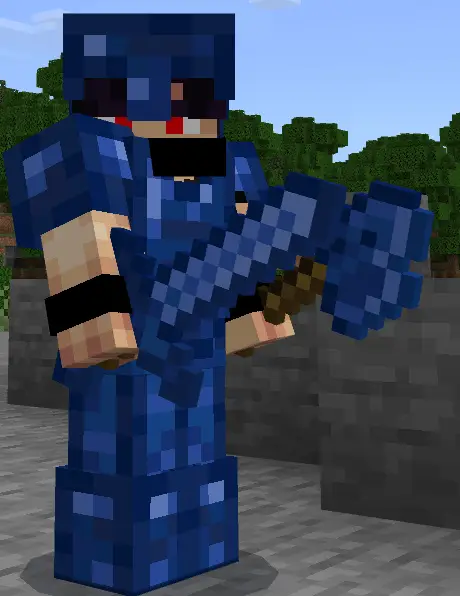 Лазуритный меч в левой руке