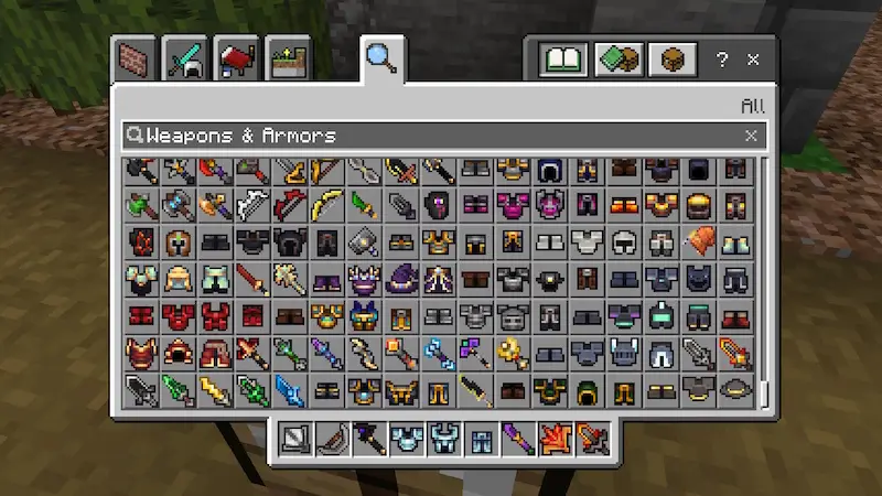 Скриншот Weapons & Armors Add-on №3