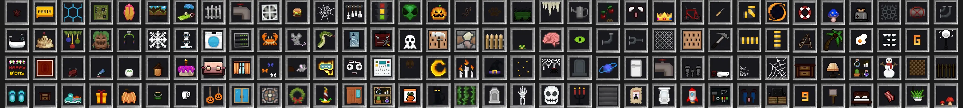 Пиксели и узоры panorama