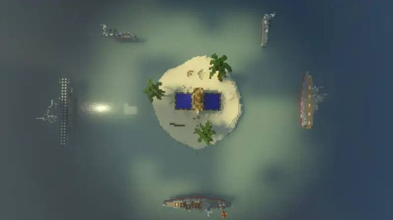 Корабли вокруг острова