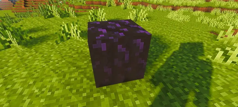 Новый вид блока обсидиана