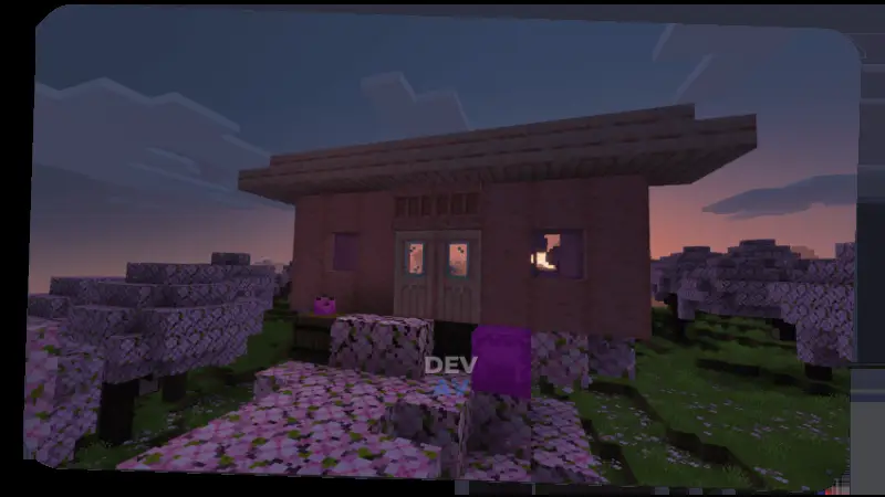 Новый вид вишнёвых дверей