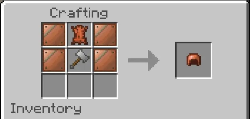 Новый крафт медного шлема