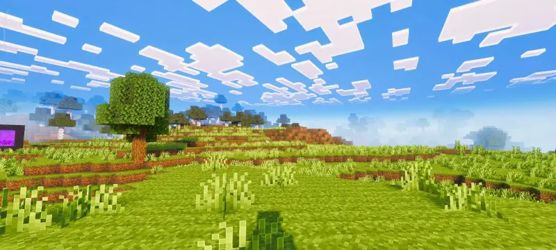 Новый вид освещения от портала в Незер